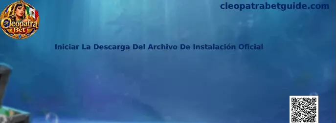 Proceso para iniciar la descarga del archivo de instalación oficial