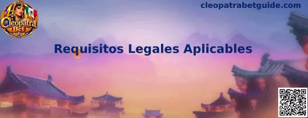 Información sobre requisitos legales aplicables