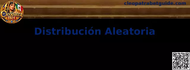 Explicación visual sobre distribución aleatoria en Cleopatra Bet