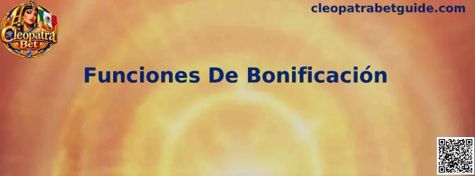 Guía visual sobre Funciones De Bonificación de Cleopatra Bet