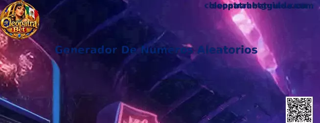 Generador De Números Aleatorios y tecnología RNG