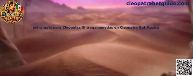 Ilustración temática para una guía informativa de Cleopatra III tragamonedas y sus funciones