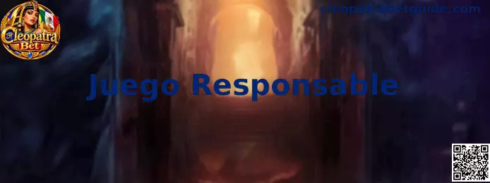 Información sobre juego responsable en Cleopatra Bet